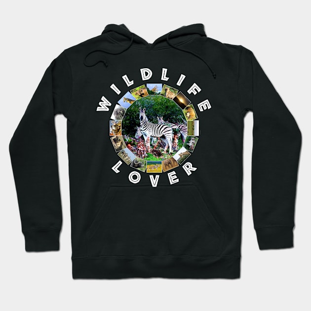 Wildlife Lover Zebra Aloe Hoodie by PathblazerStudios